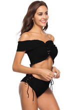 Load image into Gallery viewer, Summer New Sexy Cross Strap Two-piece Bikini