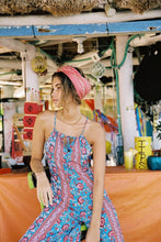 Load image into Gallery viewer, Printed Spaghetti Strap Wide Leg Pants Jumpsuit Rompers