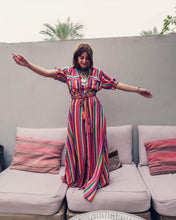 Load image into Gallery viewer, 2018 New Stripe Loose Maxi Long Dress