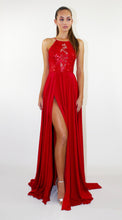 Load image into Gallery viewer, 2018 New sleeveless Sling evening Dress