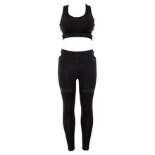 Load image into Gallery viewer, Solid Color Women's Yoga Fitness Bra and Trousers Sport Yoga Set