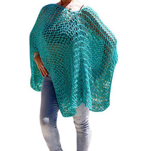 Load image into Gallery viewer, 2018 New Knit Hollow Out Swimwear Bikini Cover Up