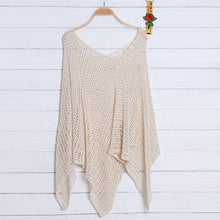 Load image into Gallery viewer, 2018 New Knit Hollow Out Swimwear Bikini Cover Up