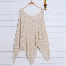 Load image into Gallery viewer, 2018 New Knit Hollow Out Swimwear Bikini Cover Up