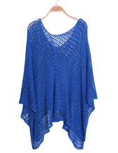 Load image into Gallery viewer, 2018 New Knit Hollow Out Swimwear Bikini Cover Up