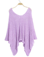 Load image into Gallery viewer, 2018 New Knit Hollow Out Swimwear Bikini Cover Up