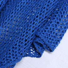 Load image into Gallery viewer, 2018 New Knit Hollow Out Swimwear Bikini Cover Up