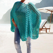 Load image into Gallery viewer, 2018 New Knit Hollow Out Swimwear Bikini Cover Up