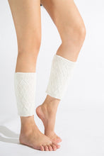 Load image into Gallery viewer, Autumn and winter knitted warm leg boots boot wool leggings rhombus line socks