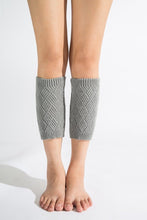 Load image into Gallery viewer, Autumn and winter knitted warm leg boots boot wool leggings rhombus line socks