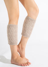 Load image into Gallery viewer, Autumn and winter knitted warm leg boots boot wool leggings rhombus line socks
