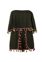 Load image into Gallery viewer, Bohemia Vacacion Elegant Tasseled Solid Color Jumpsuit