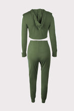 Load image into Gallery viewer, Autumn and Winter New Contrast Color Leisure Sports Suit Women's Clothing