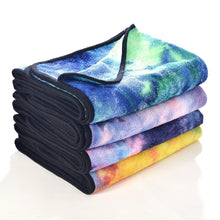 Load image into Gallery viewer, Foldable Yoga Towel Microfiber Yoga Mat Sports Towel