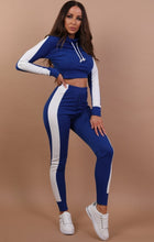 Load image into Gallery viewer, Autumn and Winter New Contrast Color Leisure Sports Suit Women's Clothing