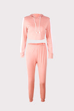 Load image into Gallery viewer, Autumn and Winter New Contrast Color Leisure Sports Suit Women's Clothing