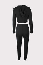 Load image into Gallery viewer, Autumn and Winter New Contrast Color Leisure Sports Suit Women's Clothing