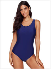 Load image into Gallery viewer, Women's Gradient Solid Color Sexy Underwireless Bikini One-Piece Swimsuit