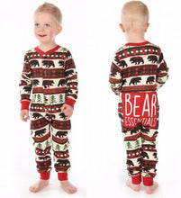 Load image into Gallery viewer, Fashion Round Neck Button Special Christmas Print Jumpsuit Matching Outfit