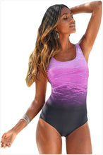 Load image into Gallery viewer, Women's Gradient Solid Color Sexy Underwireless Bikini One-Piece Swimsuit