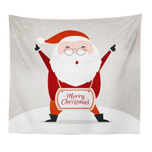 Load image into Gallery viewer, New Christmas Series Santa Pattern Tapestry