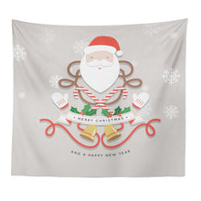 Load image into Gallery viewer, New Christmas Series Santa Pattern Tapestry