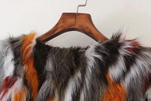 Load image into Gallery viewer, Autumn Winter New Short Imitation Fox Fur Coat