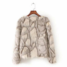 Load image into Gallery viewer, Autumn Winter New Short Imitation Fox Fur Coat