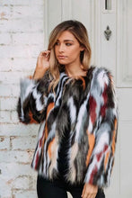 Load image into Gallery viewer, Autumn Winter New Short Imitation Fox Fur Coat
