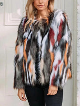 Load image into Gallery viewer, Autumn Winter New Short Imitation Fox Fur Coat
