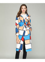 Load image into Gallery viewer, Autume Long Mid-Length Slim Waistband Fashion Casual Color Coat
