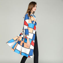 Load image into Gallery viewer, Autume Long Mid-Length Slim Waistband Fashion Casual Color Coat