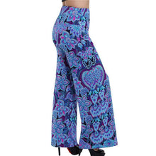 Load image into Gallery viewer, New Loose Striped Printed Trousers Flared Wide-leg Pants