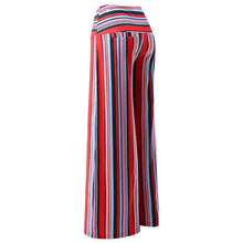 Load image into Gallery viewer, New Loose Striped Printed Trousers Flared Wide-leg Pants