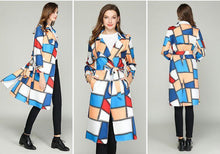 Load image into Gallery viewer, Autume Long Mid-Length Slim Waistband Fashion Casual Color Coat