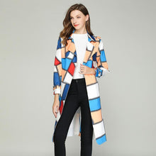 Load image into Gallery viewer, Autume Long Mid-Length Slim Waistband Fashion Casual Color Coat
