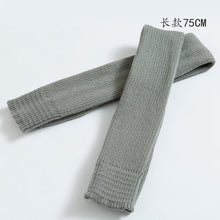 Load image into Gallery viewer, ADULT BALLET SOCKS YARN YOGA WARM LATIN LEG GUARD EXTENDED FOOT OVER KNEE PILE STOCKING COVER 75CM