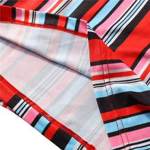 Load image into Gallery viewer, New Loose Striped Printed Trousers Flared Wide-leg Pants