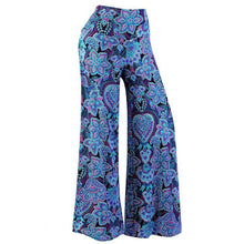 Load image into Gallery viewer, New Loose Striped Printed Trousers Flared Wide-leg Pants