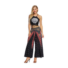 Load image into Gallery viewer, New Fashion Ethnic Digital Printing High-waist Wide-leg Yoga Pants