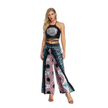 Load image into Gallery viewer, New Fashion Ethnic Digital Printing High-waist Wide-leg Yoga Pants