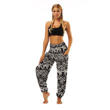 Load image into Gallery viewer, Digital Printing Yoga Pants Loose Women's Sports Lantern Pants Belly Dance Casual Yoga Pants 1