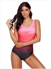 Load image into Gallery viewer, Women's Gradient Solid Color Sexy Underwireless Bikini One-Piece Swimsuit