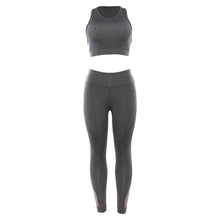 Load image into Gallery viewer, New women's hollow breathable yoga exercise suit