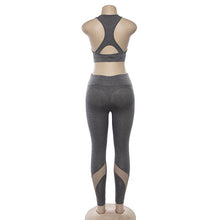 Load image into Gallery viewer, New women's hollow breathable yoga exercise suit