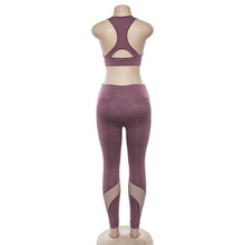 Load image into Gallery viewer, New women's hollow breathable yoga exercise suit