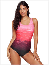 Load image into Gallery viewer, Women's Gradient Solid Color Sexy Underwireless Bikini One-Piece Swimsuit
