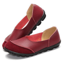 Load image into Gallery viewer, Big Size Color Match Soft Comfy Ballet Pattern Casual Flat Shoes