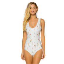 Load image into Gallery viewer, Beach Sexy Print One-Piece Backless Swimsuit Bikini