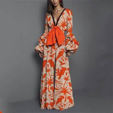 Load image into Gallery viewer, Autumn And Winter New Straight Pants Sexy Deep V Jumpsuit